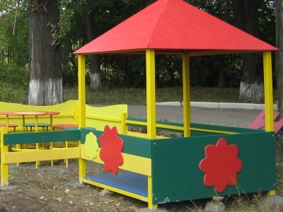 Теремок для площадки