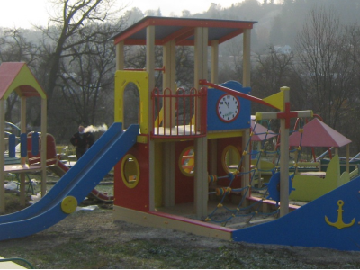 Детские игровые комплексы по индивидуальному проекту